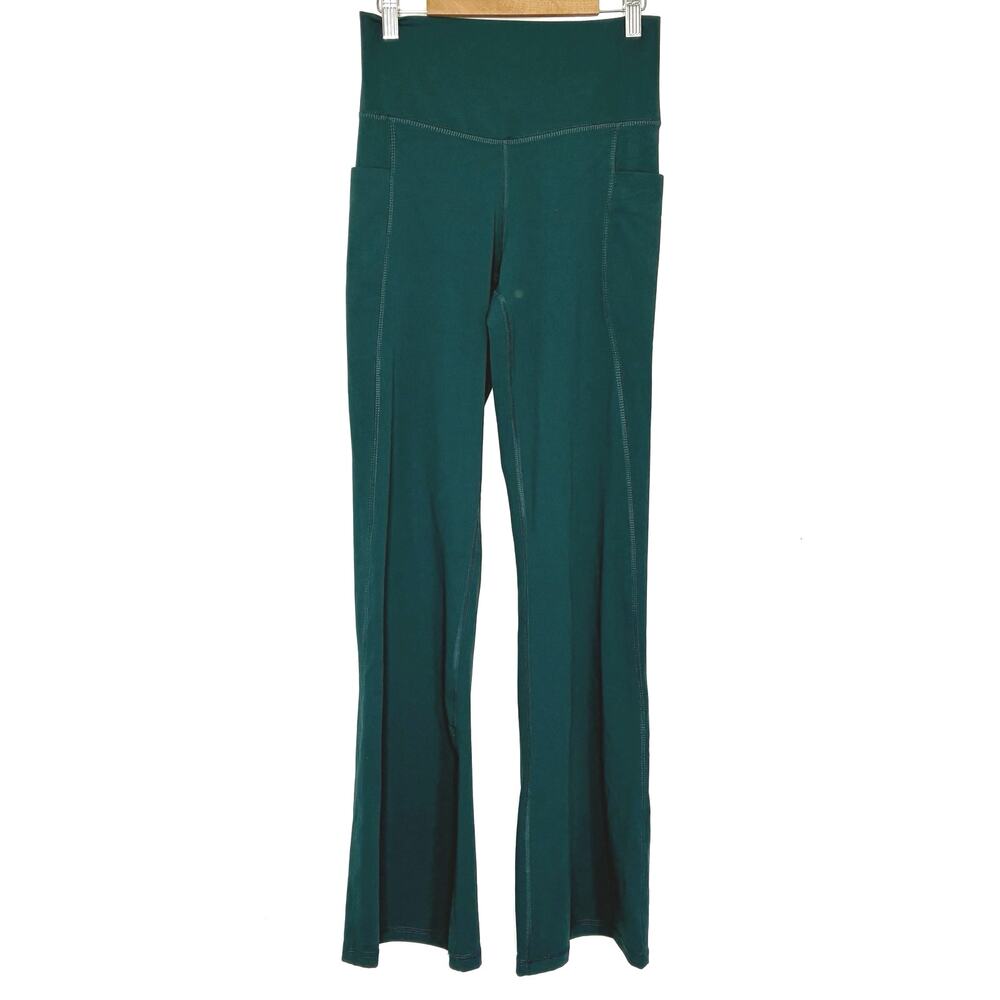 Member's Mark Teal Blue Everyday Flare Yoga Pants NWT Womens XS